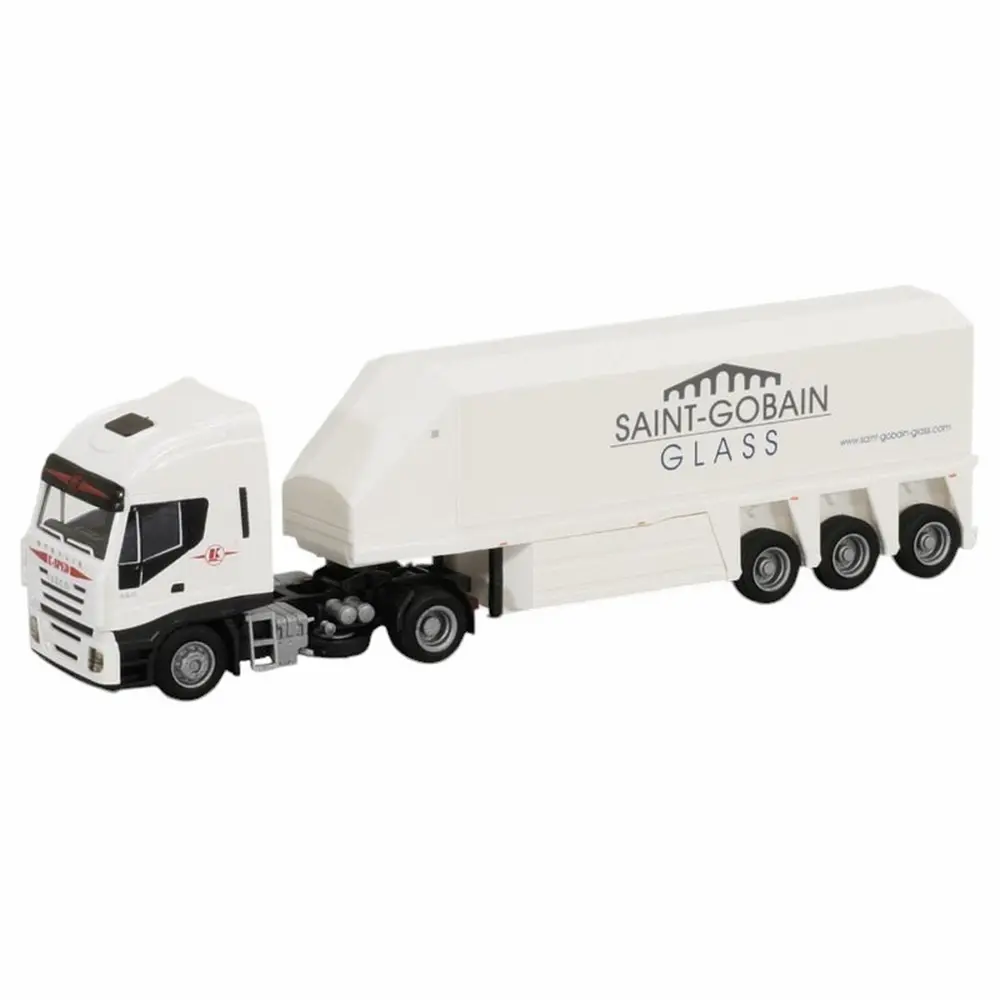 Semi-remorque Iveco Stralis II, "K sped - Saint Gobain" - AWM 74337 - HO 1/87