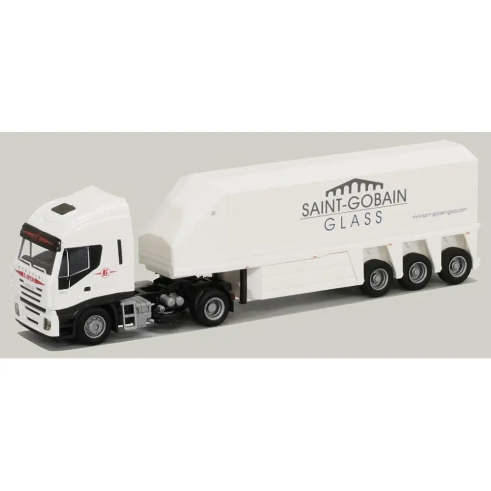 Semi-remorque Iveco Stralis II, "K sped - Saint Gobain" - AWM 74337 - HO 1/87