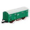 Wagon de fret couvert de type G4 de la SNCF - AZAR MODELS W02-FR - Z 1/220