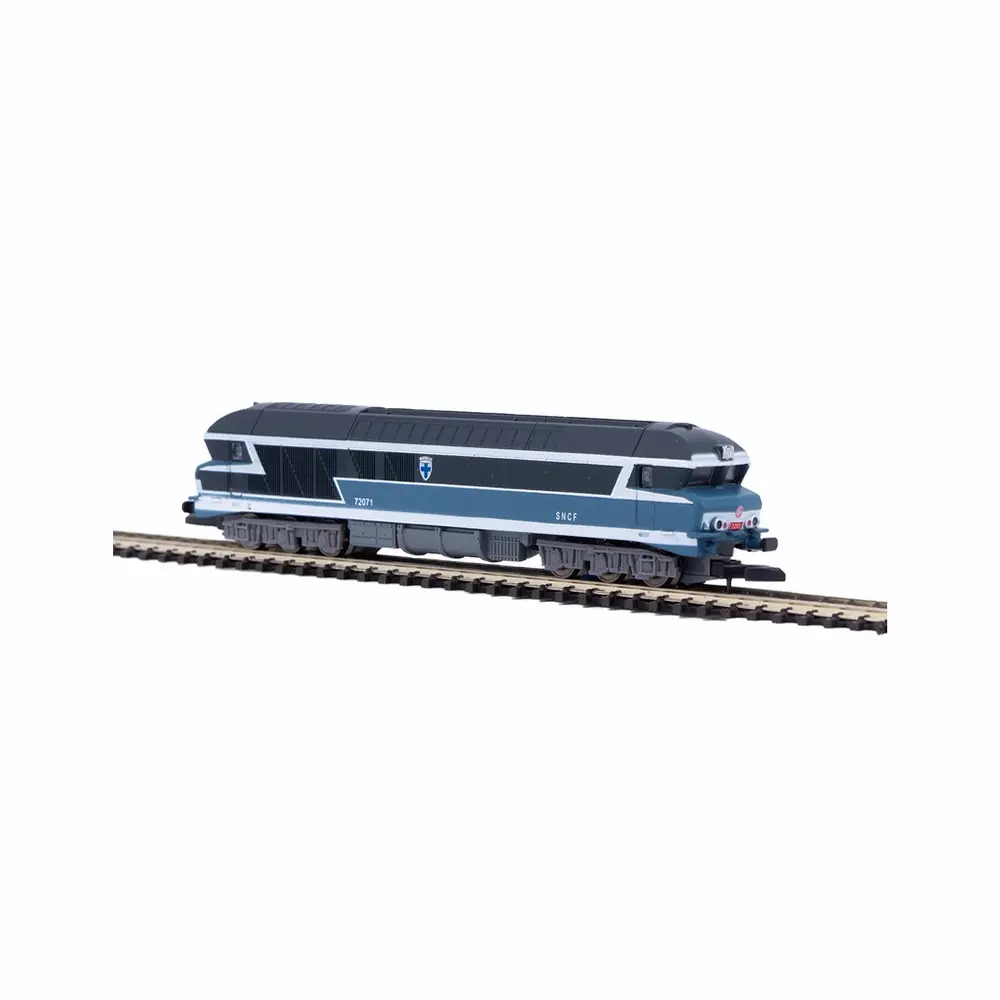 Locomotive diesel série CC72000 - Azar Models AZL02-BL1A - Z 1/220 - SNCF - analogique
