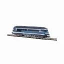Locomotive diesel série CC72000 - Azar Models AZL02-BL2A - Z 1/220 - SNCF - analogique