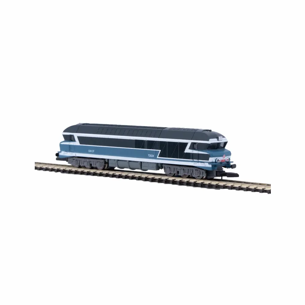Locomotive diesel série CC72000 SNCF digitale - AZAR MODELS L02-BL2D - Z 1/220