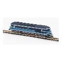 Locomotive diesel série CC72000 SNCF digitale - AZAR MODELS AZL02-BL2D - Z 1/220