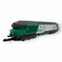 Locomotive diesel série CC72000 SNCF digitale - AZAR MODELS AZL02-FR1D - Z 1/220