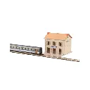 Bâtiment Voyageur de l'EST Type "Meilleray" - AZAR MODELS GAR701 - Z 1/220 - SNCF - 74 x 60 mm