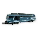 Locomotive diesel BB 67533 Bleue - Azar Models L01-BL4A - Z 1/220 - SNCF - Ep IV - Analogique - 2R