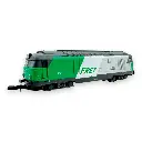 Locomotive diesel BB 67478 Fret - Azar Models L01-FR2D - Z 1/220 - SNCF - Ep V-VI - Digital - 2R
