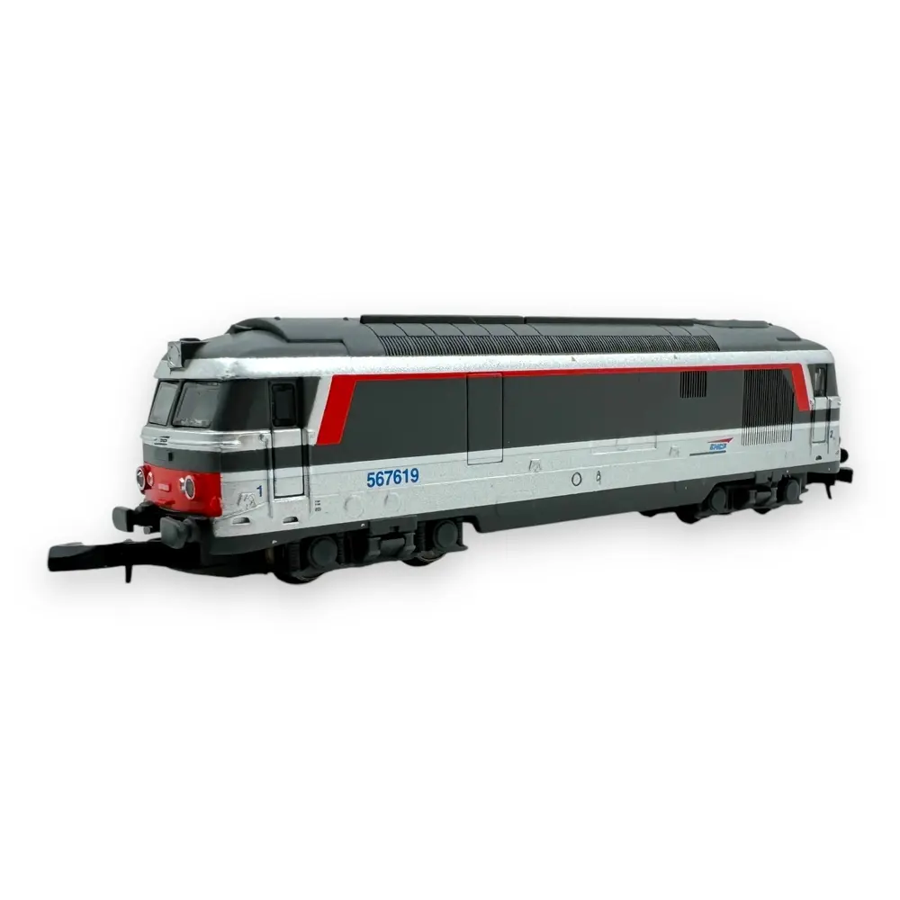 Locomotive diesel BB 67619 Multiservices - Azar Models L01-MS2A - Z 1/220 - SNCF - Ep V-VI - Analogique - 2R