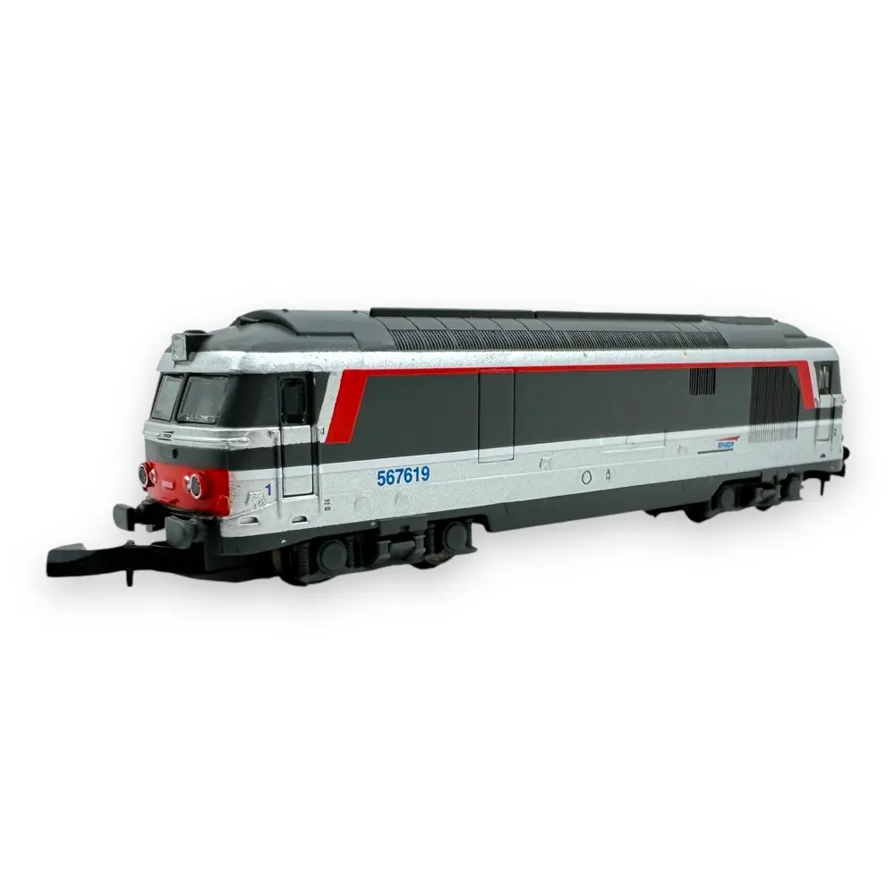 Locomotive diesel BB 67619 Multiservices - Azar Models L01-MS2D - Z 1/220 - SNCF - Ep V-VI - Digital - 2R