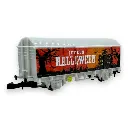 Wagon couvert collector spécial Halloween - Azar Models W02-H24 - Z 1/220
