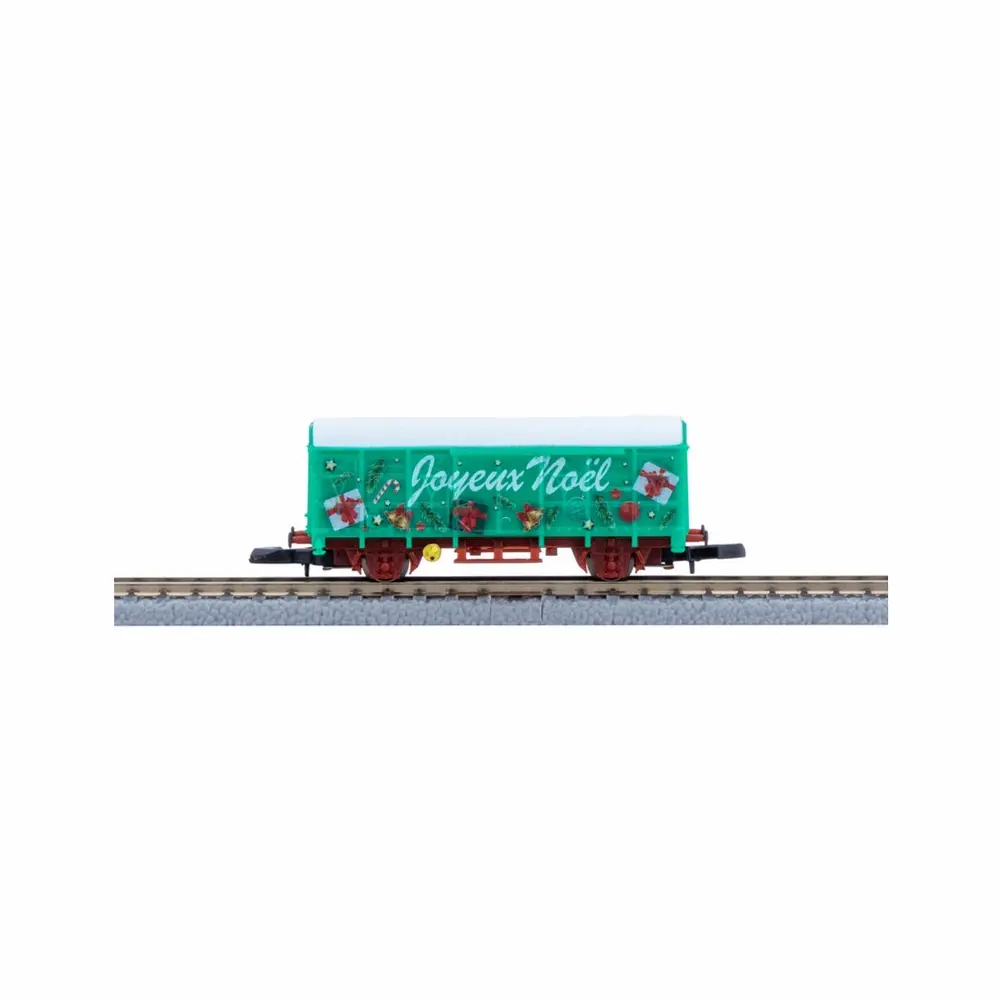 Wagon couvert collector spécial Noël - Azar Models W02-N25 - Z 1/220 - 2R