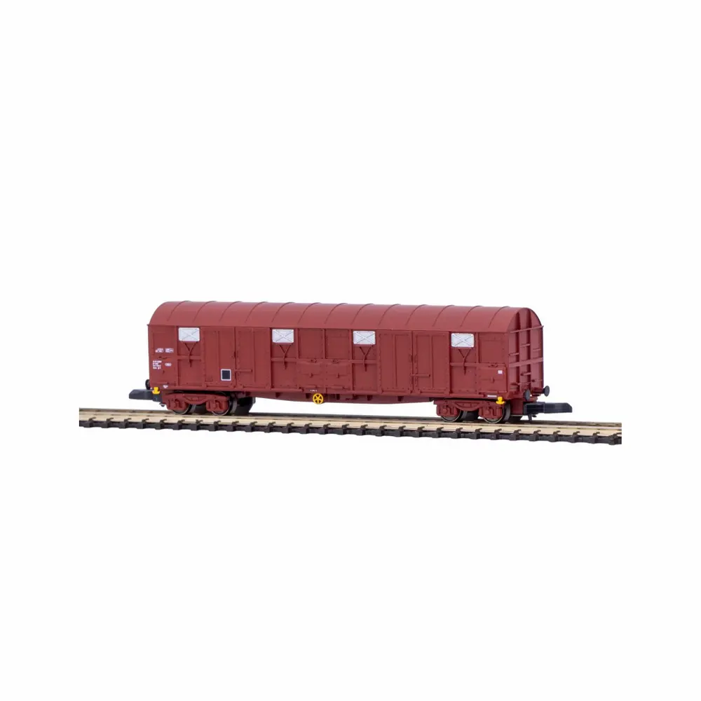 Wagon couvert à bogies - Azar Models W04-ST - Z 1/220 - SNCF