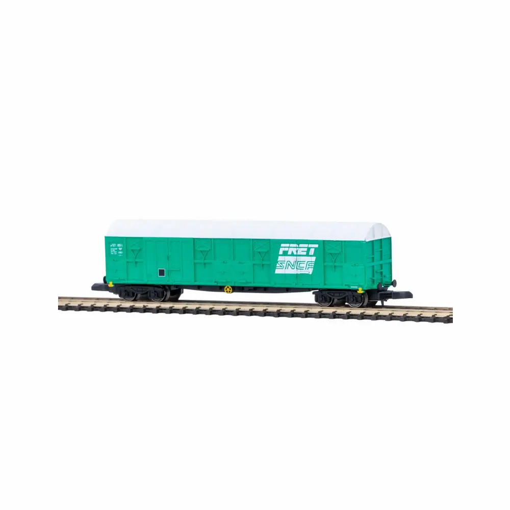 Wagon couvert à bogies FRET - Azar Models W04-FR - Z 1/220 - SNCF