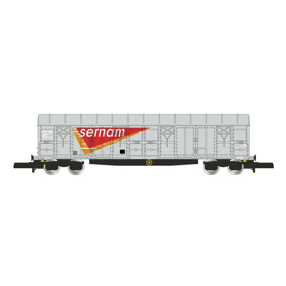 Wagon couvert à bogies Sernam - Azar Models W04-SNG - Z 1/220 - SNCF