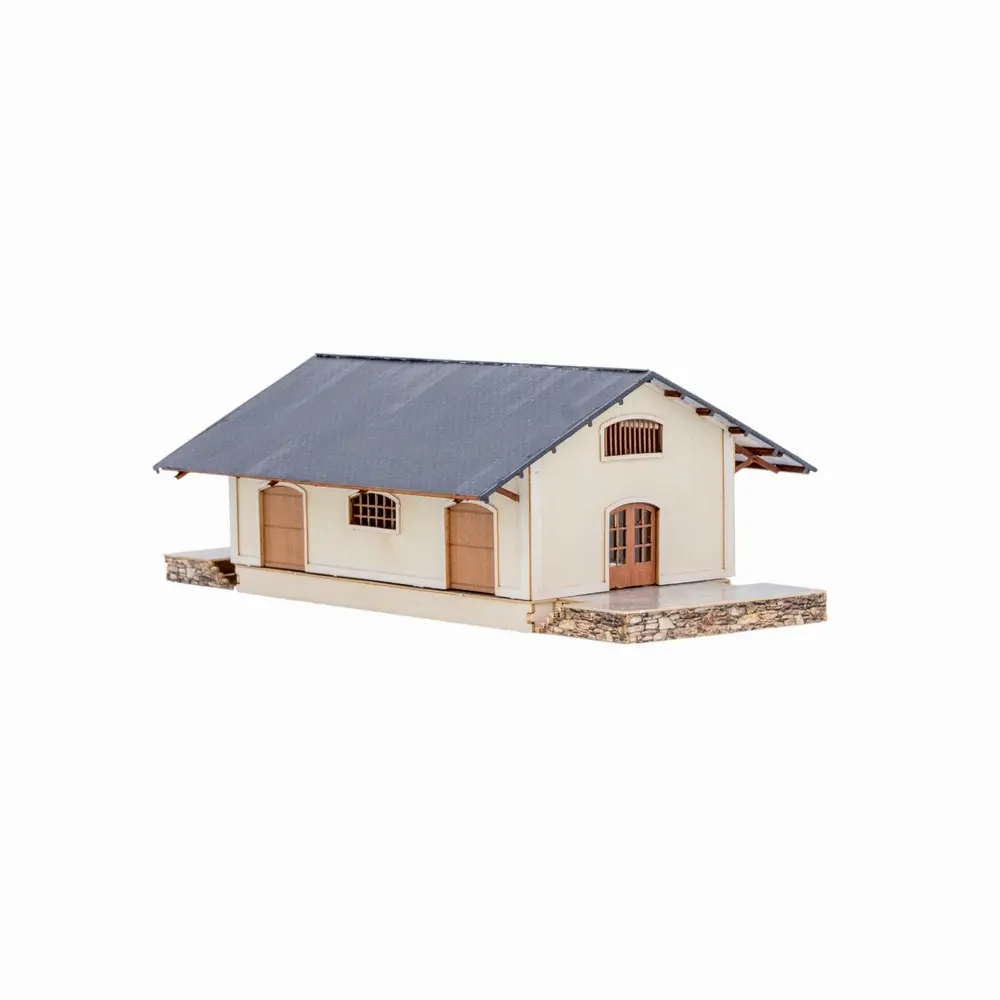 Halles à marchandises type Ouest PO - Azar Models BAT002 - Z 1/220