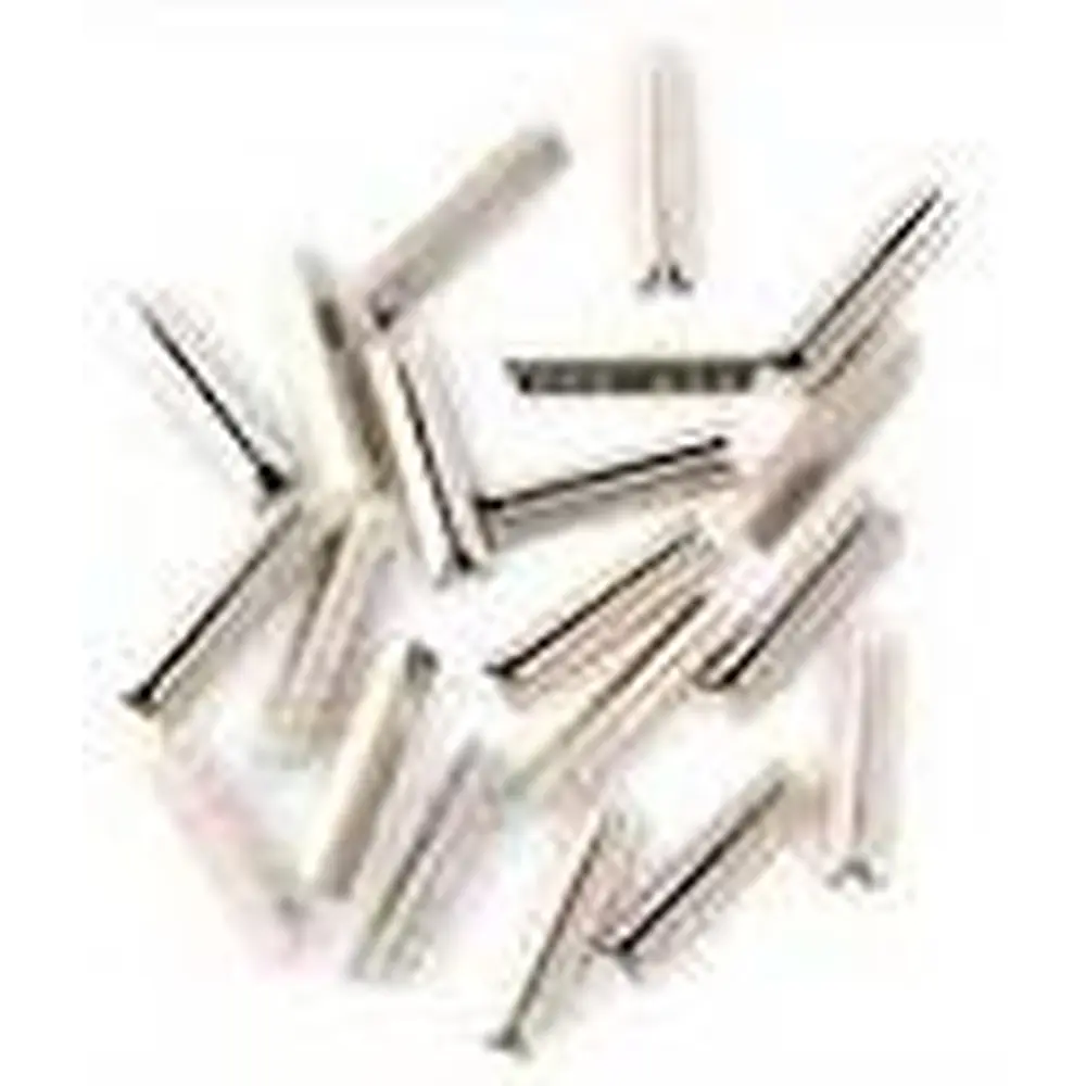 Sachet de 20 éclisses métalliques - BEMO 4294807 - Echelle HOm 1/87ème