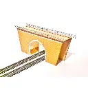 Pont/Tunnel - Double Voie - Bois Modélisme 108001 - HO : 1/87