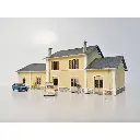 Gare d'Egrèze Bois Modélisme 101005 - HO 1/87 - 236 pièces - EP III