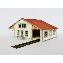 Halle PLM 3 portes - Bois Modélisme 102006 - HO 1/87