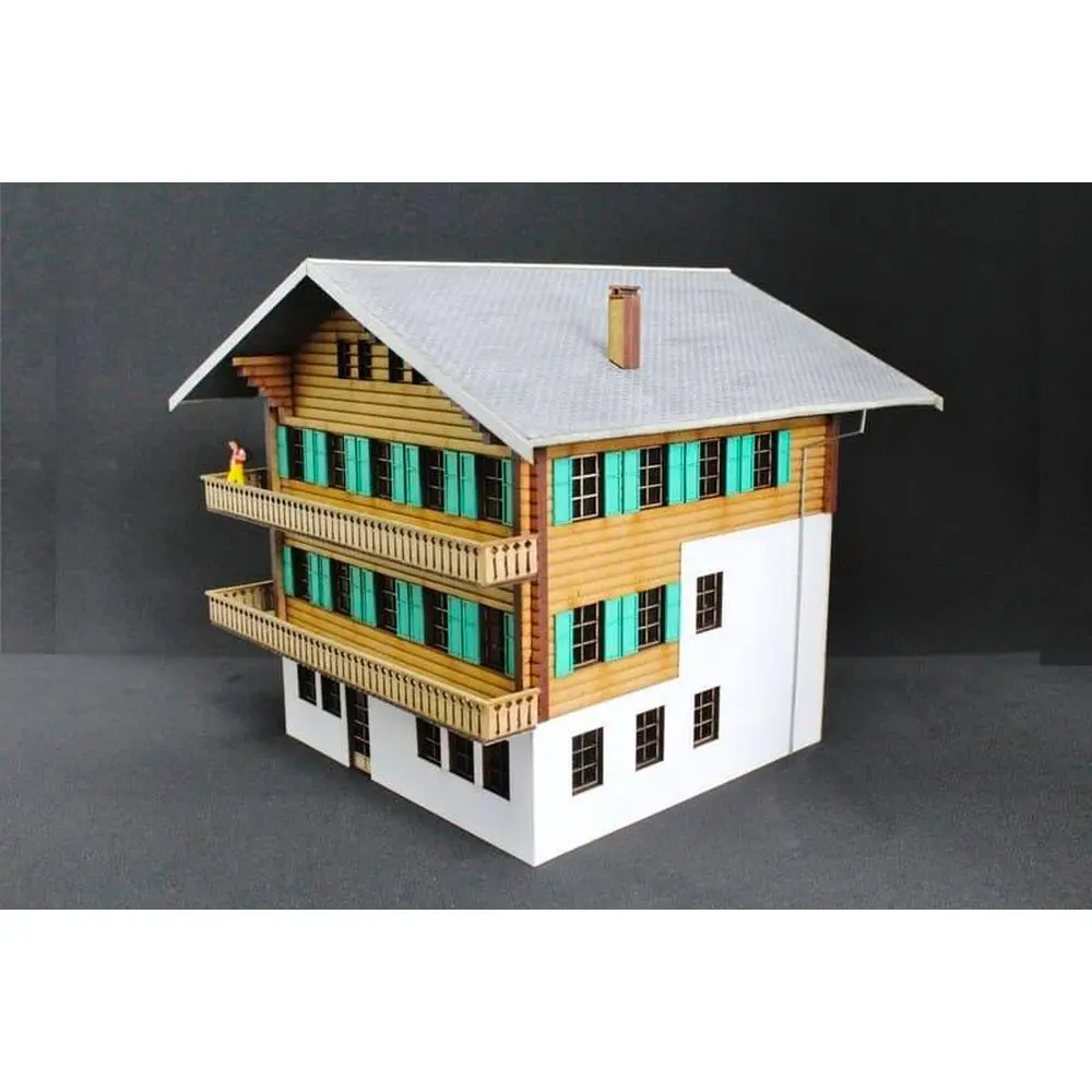 Chalet des Grisons - Bois Modélisme 106004 - HO 1/87