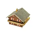 Chalet Edelweiss - Bois Modélisme - HO 1/87
