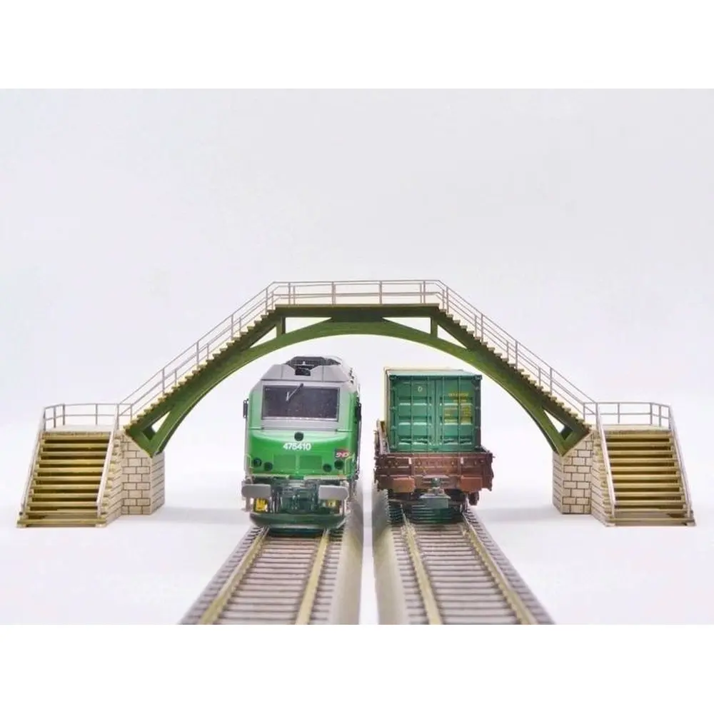 Passerelle pour Piétons - Bois Modélisme 108003 - HO : 1/87