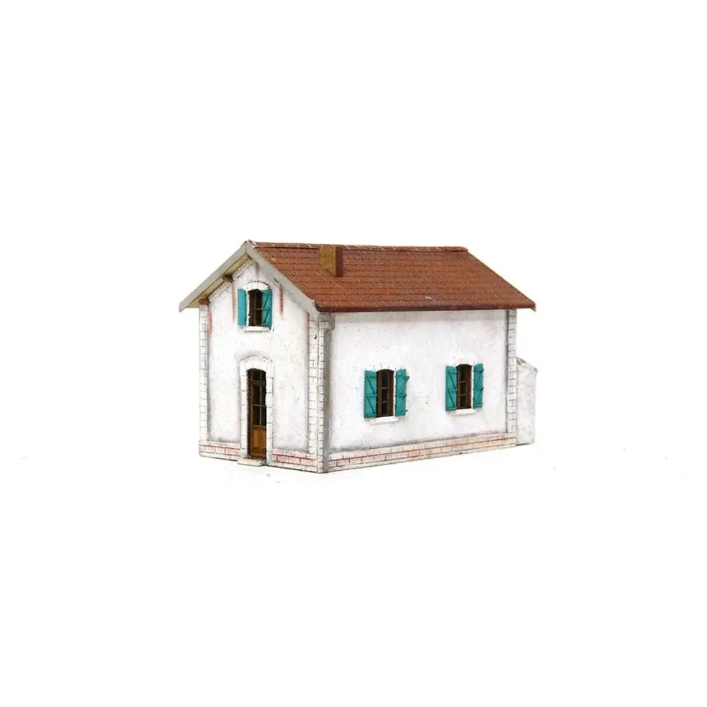 Maison de garde barrières PLM Bois Modelisme 205001 - N 1/160