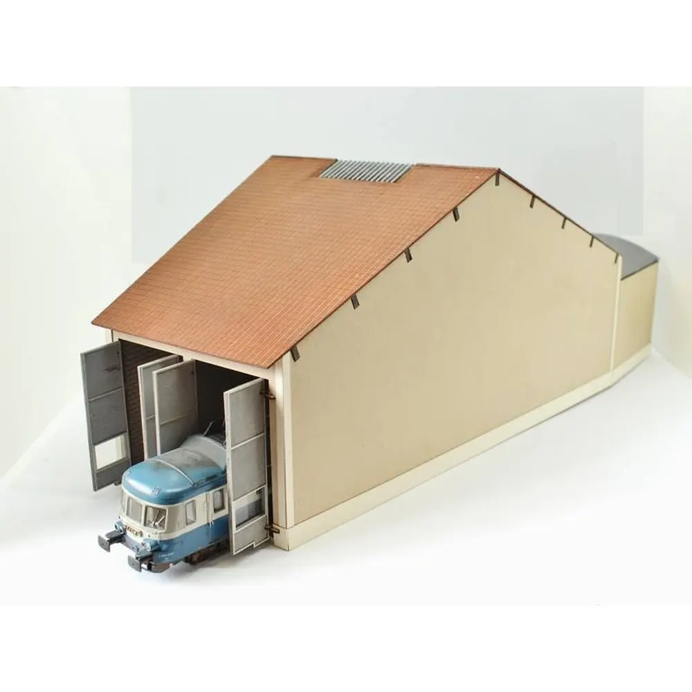 Rotonde pour Autorail Bois Modelisme 104003 - HO 1/87