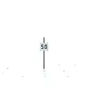 TIV "50" arrivée de limitation à 50km/h  BOISMODELISME 115015 - HO 1/87 - SNCF