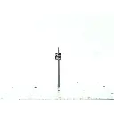 Pancarte "Heurtoir 250m"  BOISMODELISME 115027 - HO 1/87 - SNCF