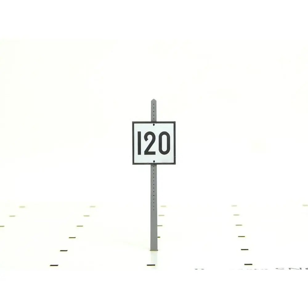 TIV "120" arrivée de limitation à 120km/h  BOISMODELISME 115032 - HO 1/87 - SNCF