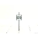 TIV "120" arrivée de limitation à 120km/h  BOISMODELISME 115032 - HO 1/87 - SNCF