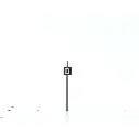 Pancarte "D" Voie de Dépôt BOISMODELISME 215002 - N 1/160 - SNCF