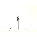 Pancarte "S" coup de Sifflet BOISMODELISME 215012 - N 1/160 - SNCF