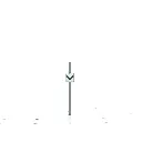 Pancarte Chevron - Entrée/fin aiguille/gare BOISMODELISME 215025 N 1/160 - SNCF