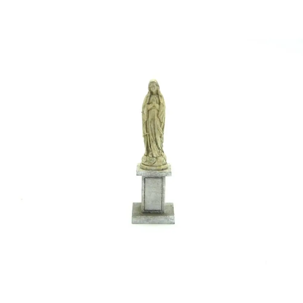 Vierge Marie avec socle - Bois Modélisme 111014 - HO 1/87