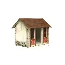 Abris de quai PLM - Bois Modélisme 101023 - HO 1/87 - Maquette à monter