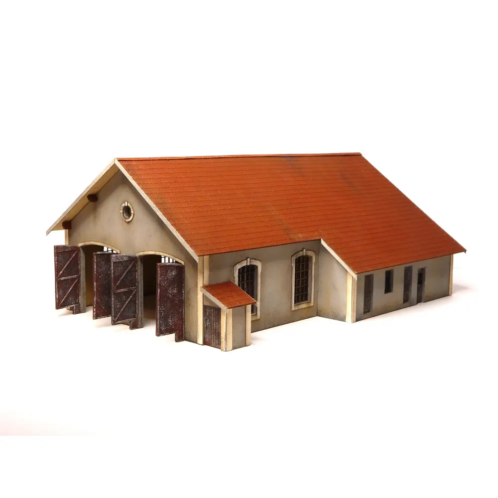 Remise CFD 2 Voies - Bois Modélisme 105007 - HO 1/87