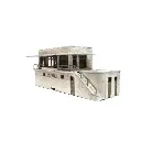 Poste d'aiguillage de Mouchard - Bois Modélisme 203001 - N 1/160 - SNCF - Ep III