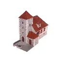 Paroisse - Bois Modélisme 106019 - HO 1/87