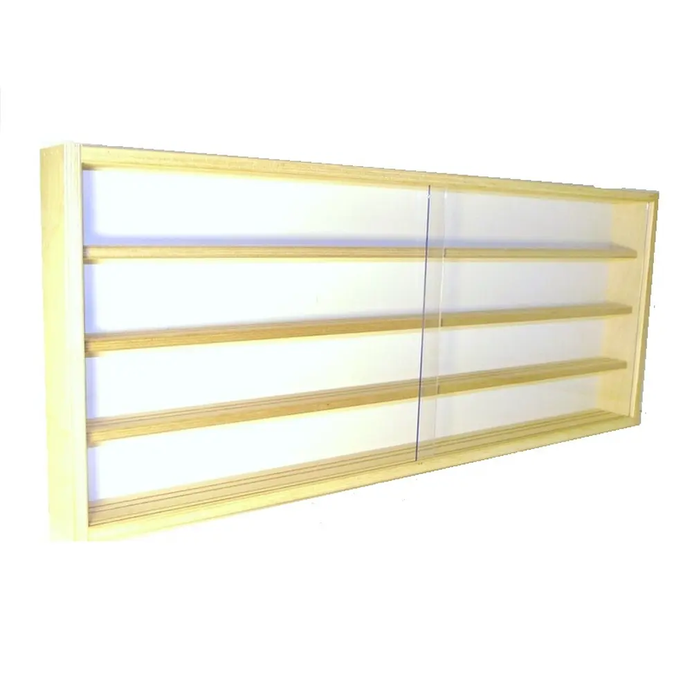 Vitrine murale 4 niveaux - BOIS MODELISME 701001 - HO / HOM