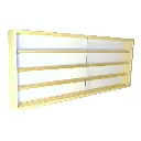 Vitrine murale 4 niveaux - BOIS MODELISME 701001 - HO / HOM