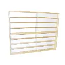 Vitrine murale 8 niveaux - BOIS MODELISME 701002 - HO / HOM