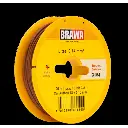Bobine de Fil - 25 Mètres - Marron - Section 0.14 mm² - BRAWA 3154 - Universelle
