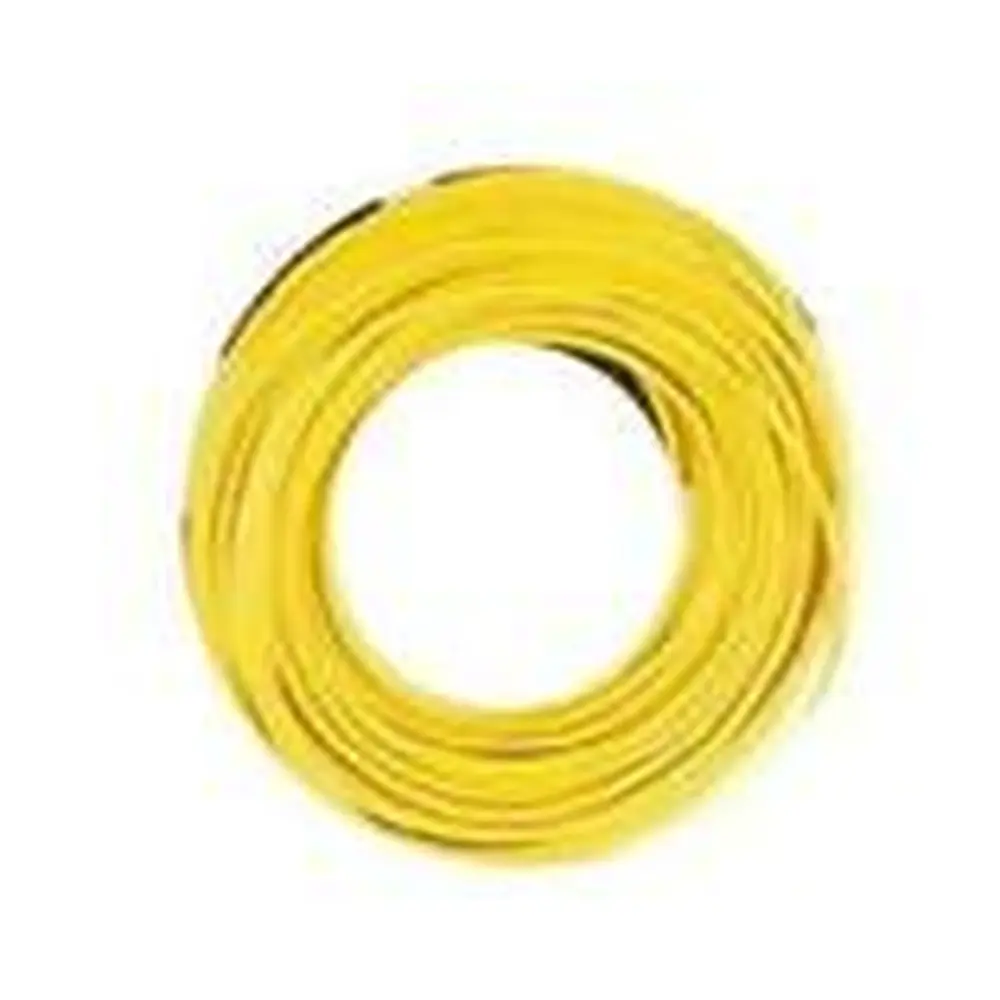 Nappe de 2 câbles électriques jaunes 0,14 mm² - 5 mètres de longueur - Brawa 3121