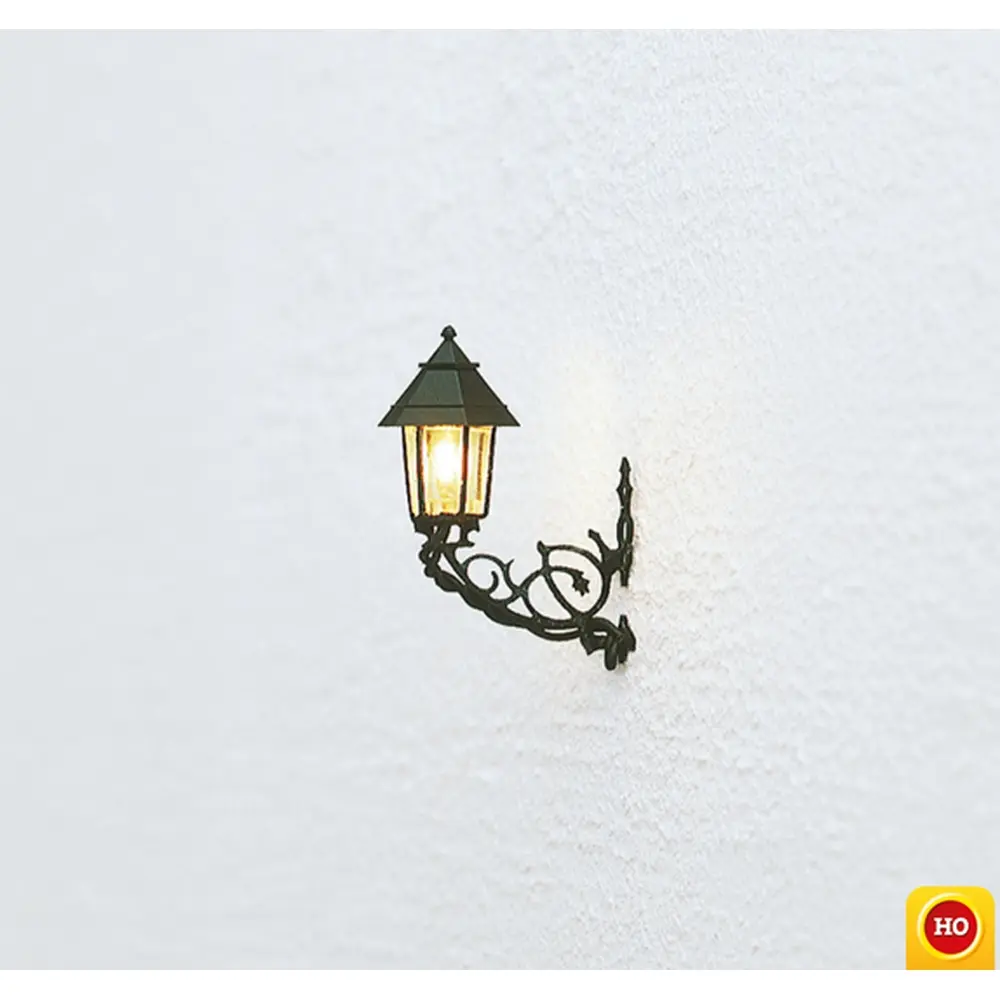 Éclairage murale lumineux Brawa 5357 - HO : 1/87 - Hauteur 20 mm