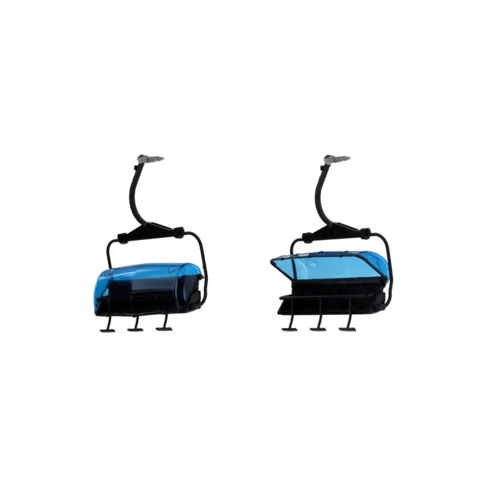 Set complémentaire de 2 Télésièges modernes Brawa 6347 - HO 1/87