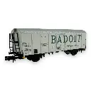 Wagon frigorifique Badoit type UIC 1 - Brawa 67122 - N 1/160 - SNCF - EP III