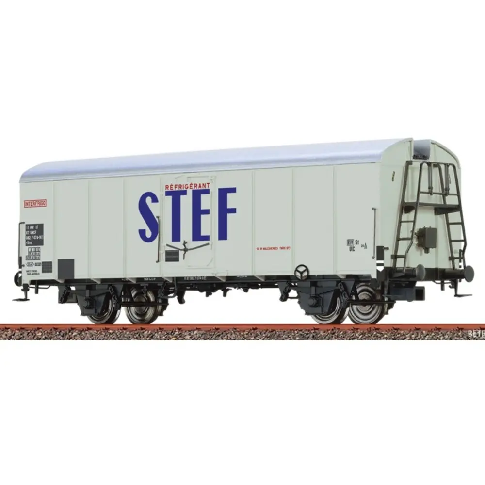 Wagon frigorifique STEF Brawa 48340 - HO 1/87 - SNCF - EP IV