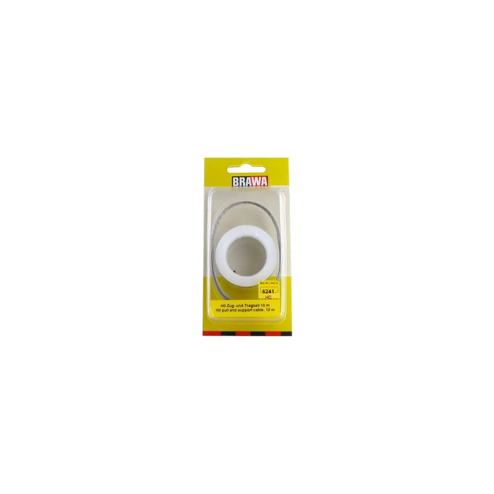 Câble de traction et de suspension de 10 mètres - BRAWA 6241 - HO 1/87
